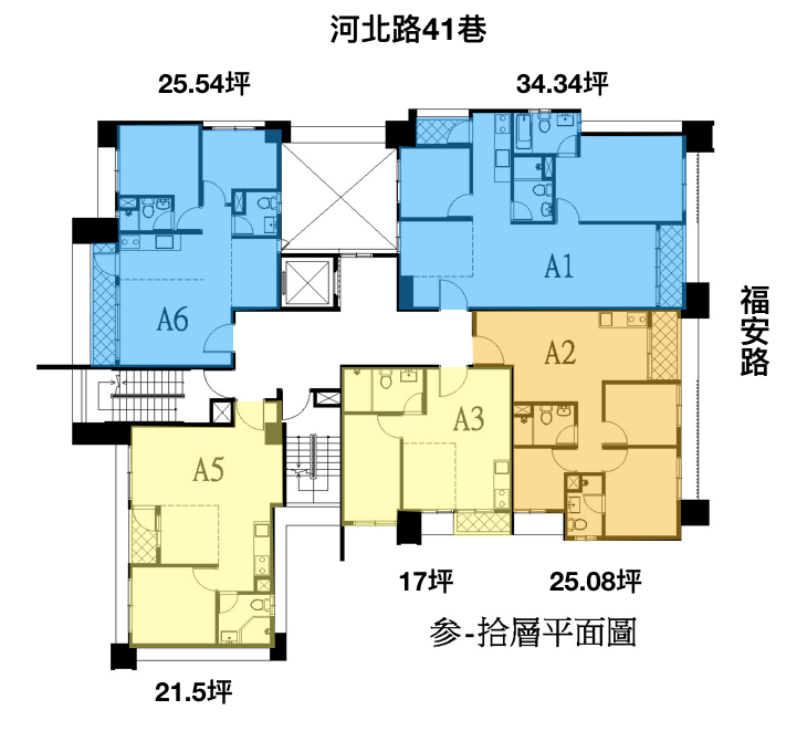 小森峻標準層平面圖