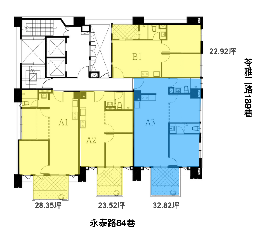 一方.淨Ⅲ標準層平面圖