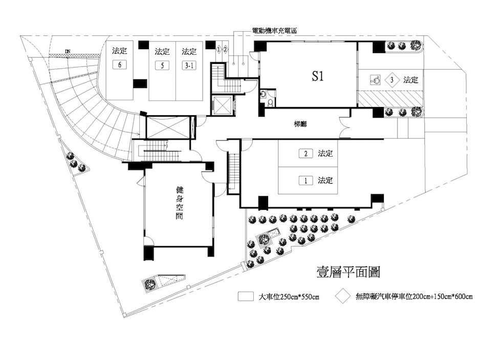 小森峻1F平面圖